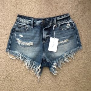 XS Cello denim shorts NWT